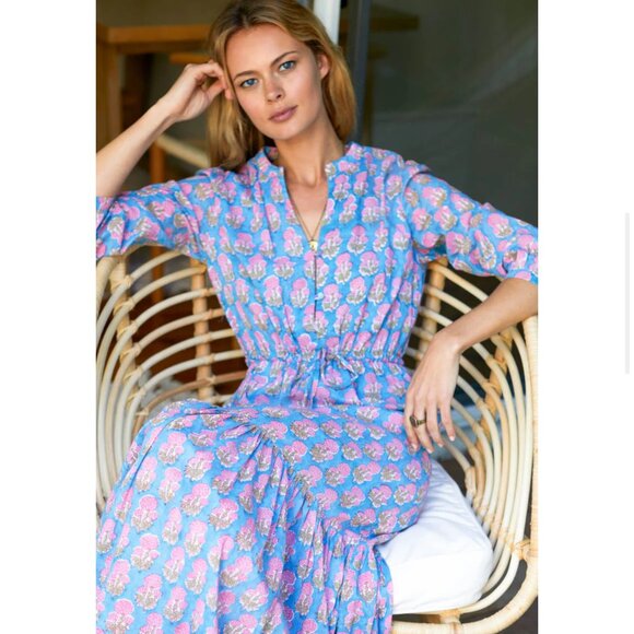 Emerson Fry India Collection Maxi Dress - Size M - Picture 3 of 5